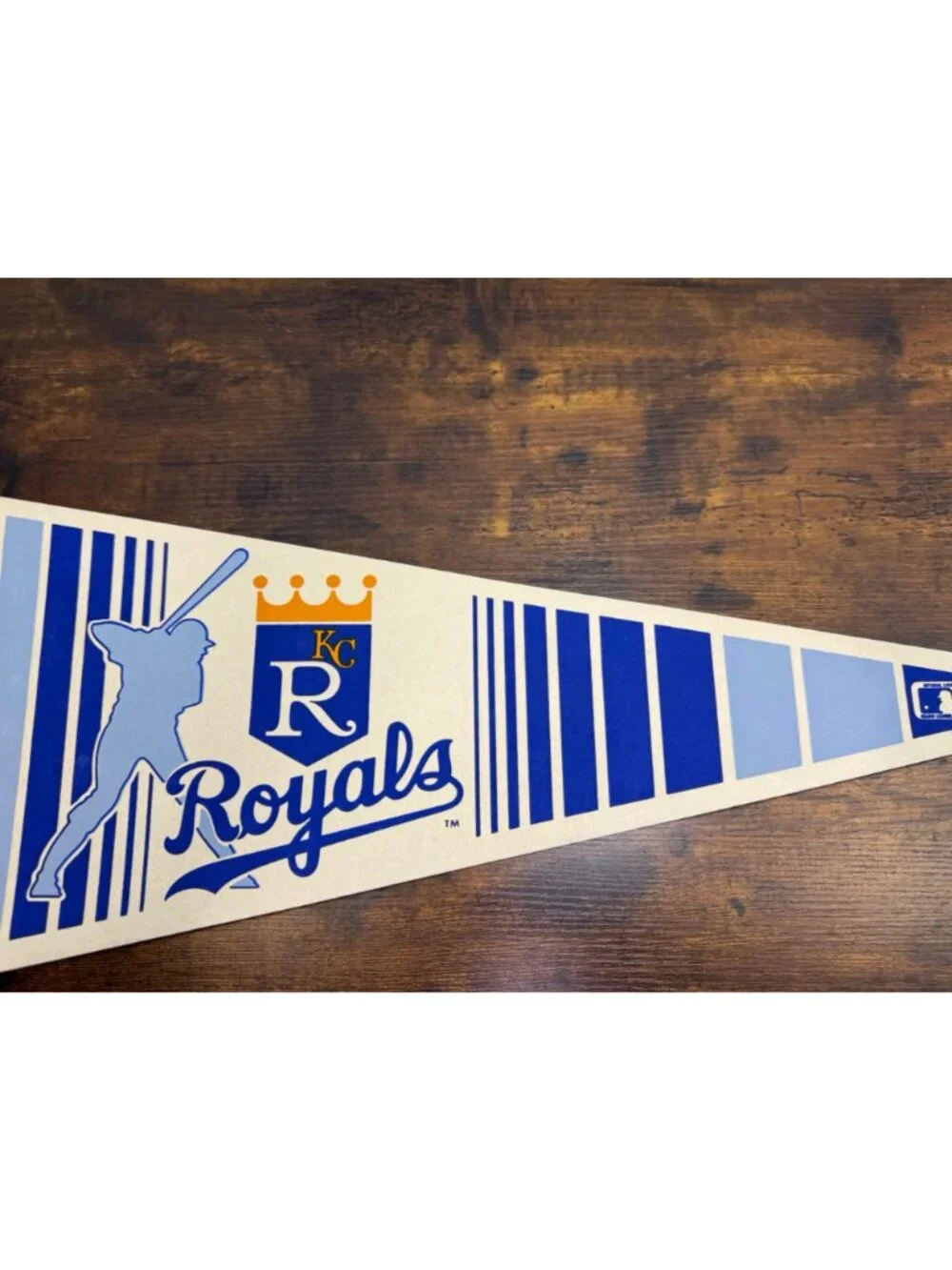 Kansas City Royals MLB Vintage Felt Pennant Official Licensed 30 inches